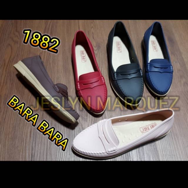 Sepatu jelly shoes bara bara