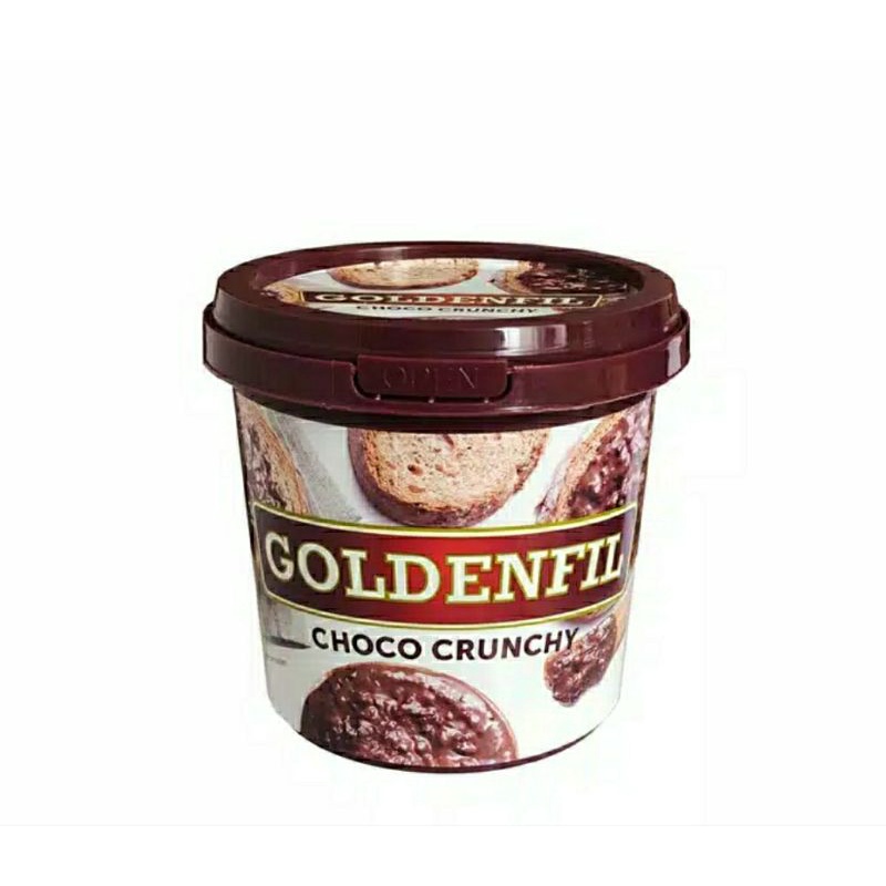 

GOLDENFIL - CHOCOLATE SPREAD - CHOCO CRUNCHY - STRAWBERRY - CHEESE SPREAD - CLASSIC CHOCO CRUNCHY