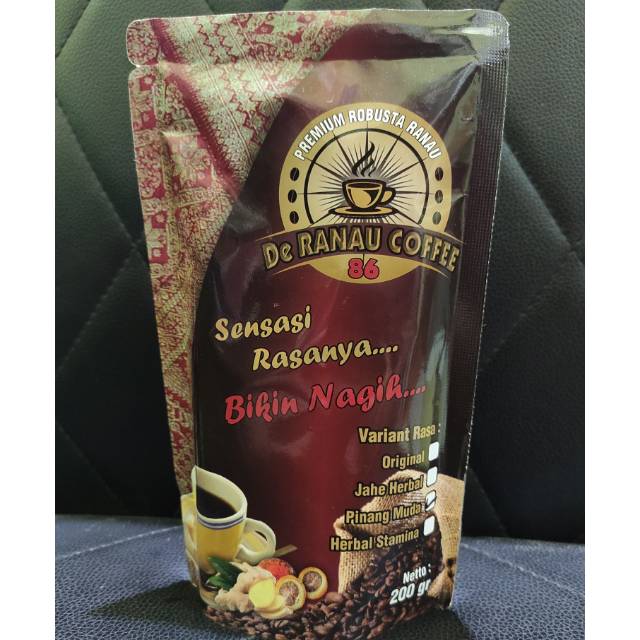 

Kopi herbal (biji kopi dan pinang muda)