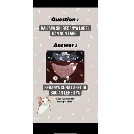 Dress Gamis Katun Rayon  Homedress 3A6