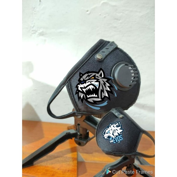 MASKER ANAK LOGO EVOS