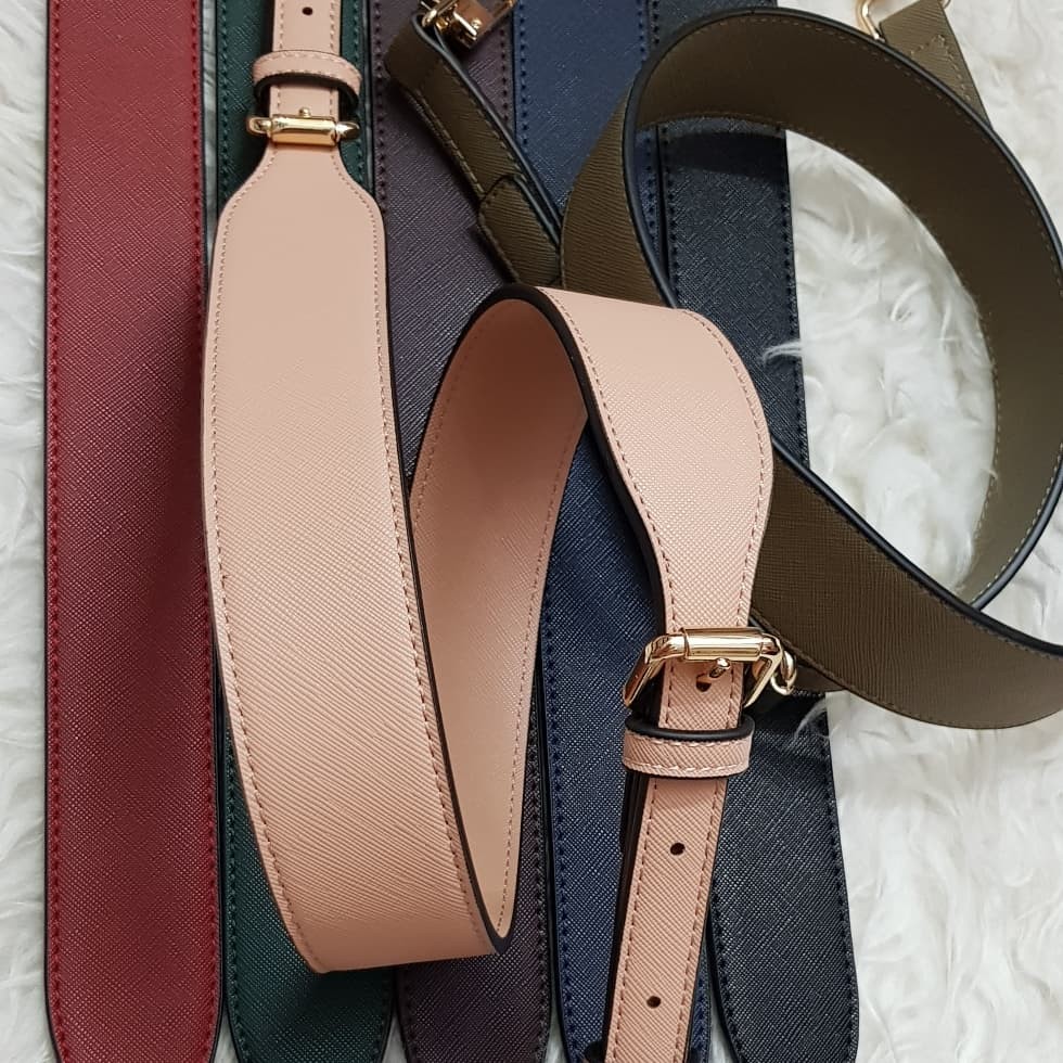 Mercy Long saffiano adjustable  Bag strap / tali tas / strap bag