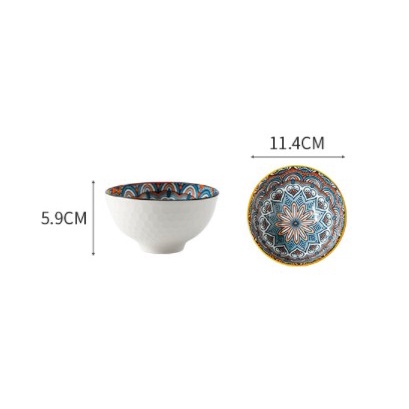 Ceramic Bowl Set / Alat Makan Mangkok Sup Keramik Hampers Set