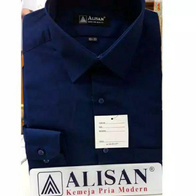 Jual Alisan Original Reguler Kemeja Pria Lengan Pendek B7 Navy Jakarta Barat Delvinastore Tokopedia