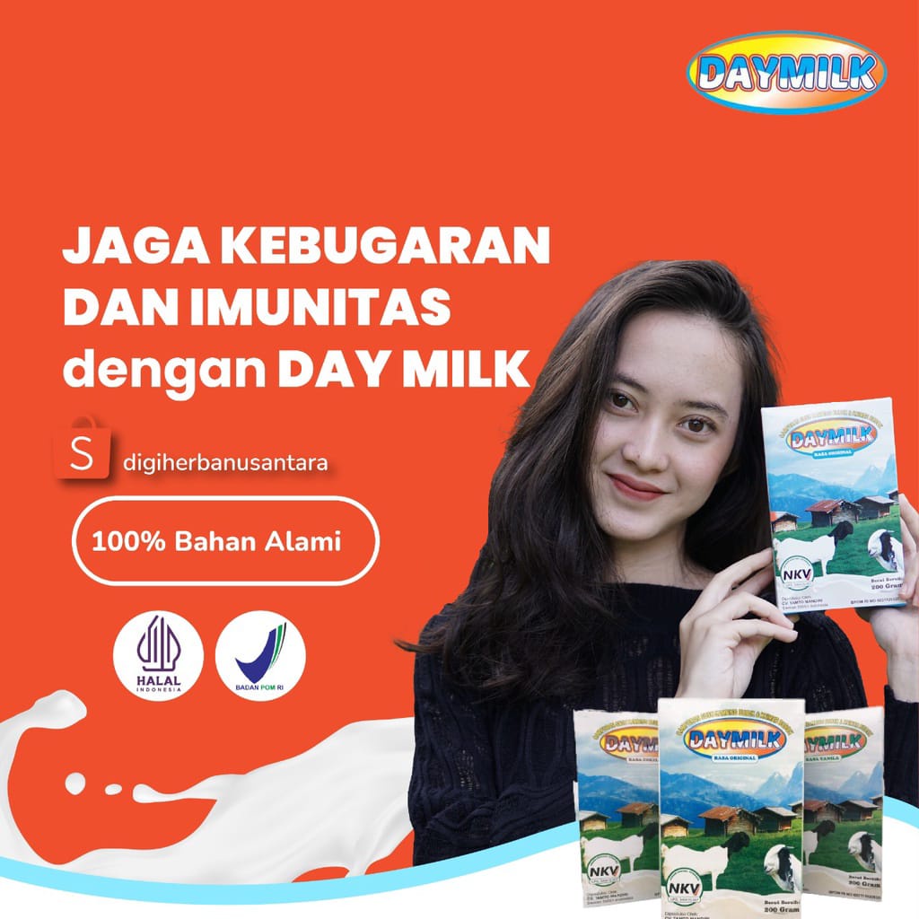 

Daymilk - Susu Kambing Etawa Bubuk 10 Box Rasa Original