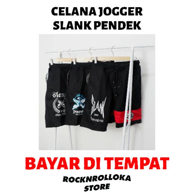 CELANA JOGGER SLANK | CELANA PENDEK | ORIGINAL 100%  SLANKERS | CELANA COWOK CEWEK