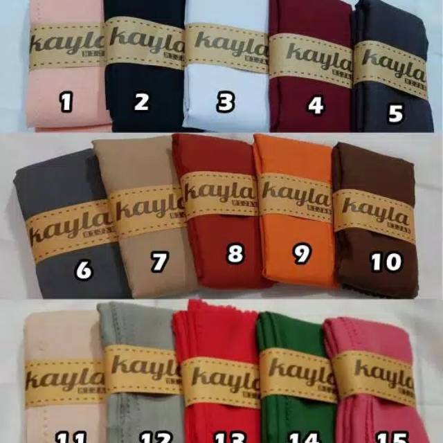 HIJAB SEGI EMPAT VOAL ULTRAFINE LASERCUT BY KAYLA SCARF