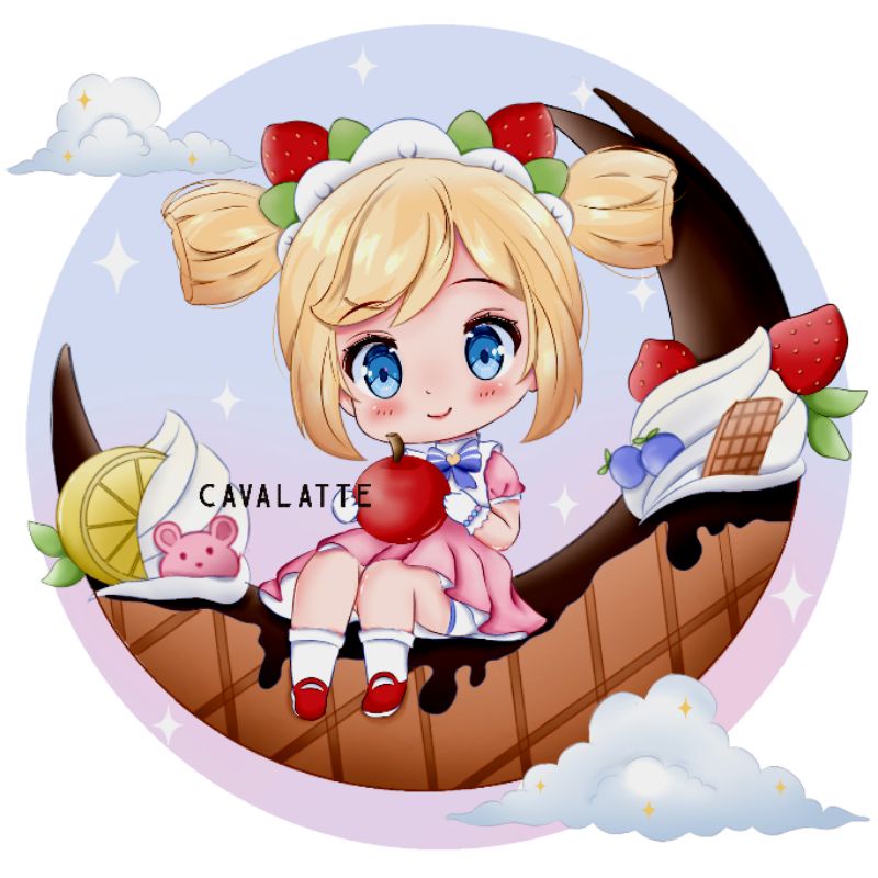 Ilustrasi chibi | cavalatte