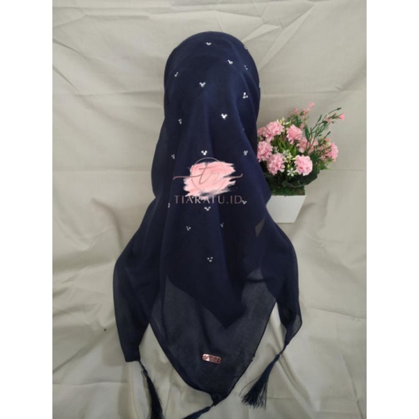 hijab swarovski / hijab payet/ paris swarovski /paris tassel