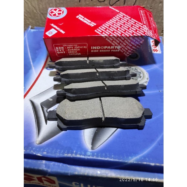 Brake Pad atau Kampas rem depan Apv dan Avanza Xenia lama Kw