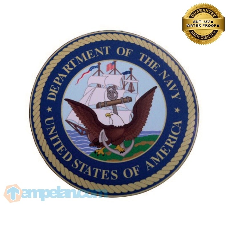 

STIKER DEPARTEMENT OF THE NAVY USA