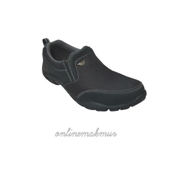 Sepatu Slip On Weidenmann Walker 02 Hitam