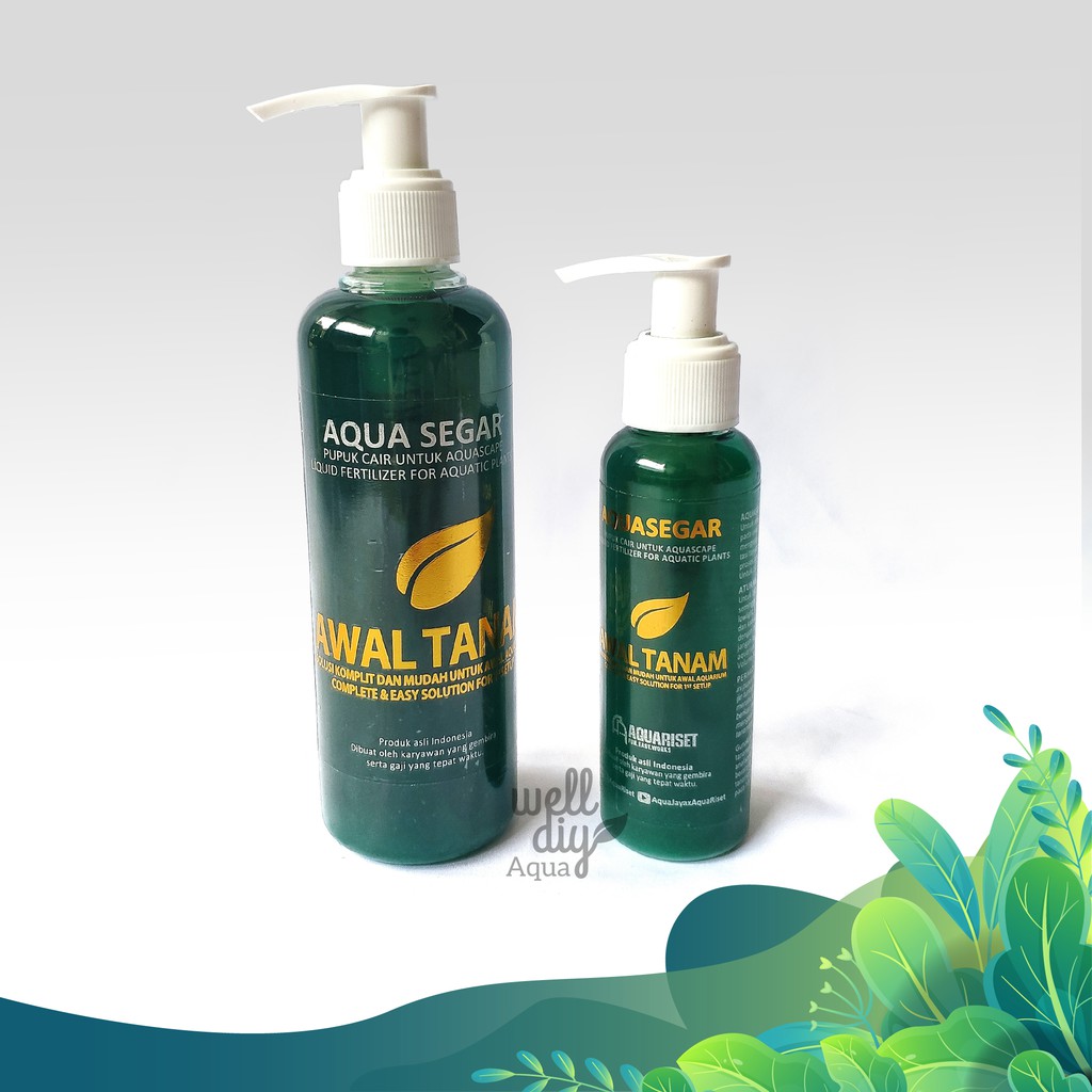 Pupuk Cair Aquascape Aquasegar - Seri Awal Tanam 100ml &amp; 250ml