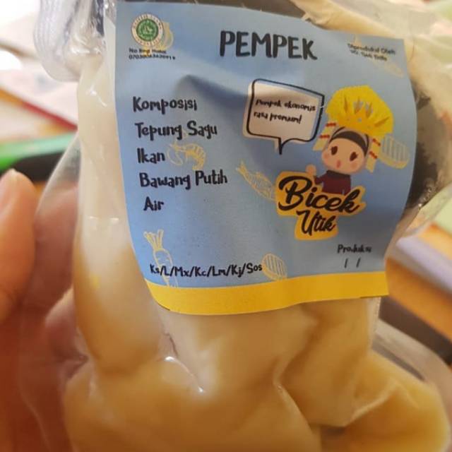 

Pempek Bicek Utik isi 5pcs