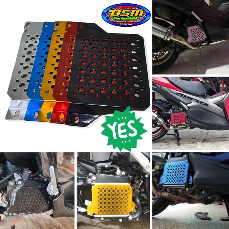 PROMO COVER TUTUP RADIATOR WARNA NMAX LEXI AEROX KUALITAS MULUS TEBAL YAMAHA NMAX YAMAHA AEROX YAMAHA LEXI COVER RADIATOR VARIASI