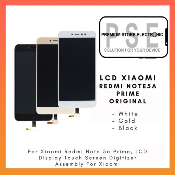 LCD Xiaomi Redmi Note 5A Prime Fullset Touchscreen ORIGINAL Garansi