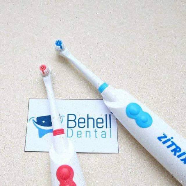 ORI SIKAT GIGI ELEKTRIK ELECTRIC PUTAR  UNTUK BEHEL BEHEL / TIDAK - TOOTH BRUSH ORTHO BEHELLDENTAL