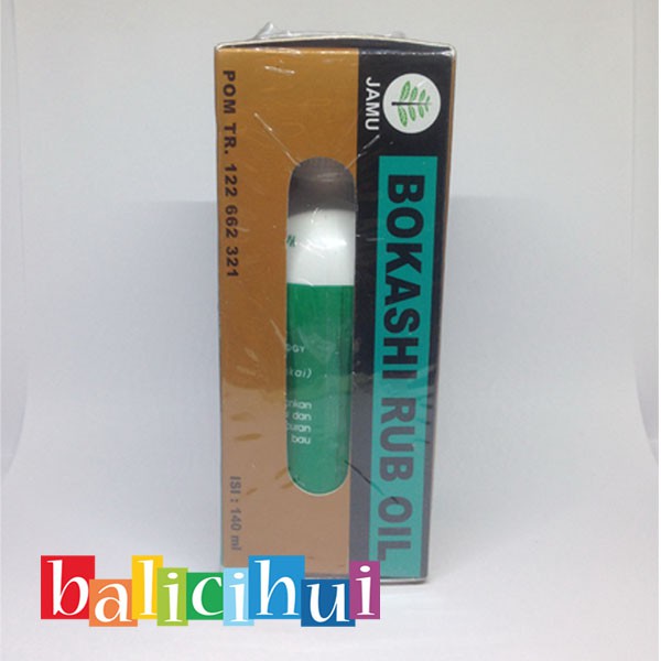 Balicihui Minyak Oles Bokashi 140 ml + Bonus Minyak Oles Bokashi Pak Oles Original