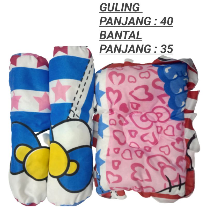 KASUR BAYI BAHAN BUSA SATU SET BANTAL DAN GULING