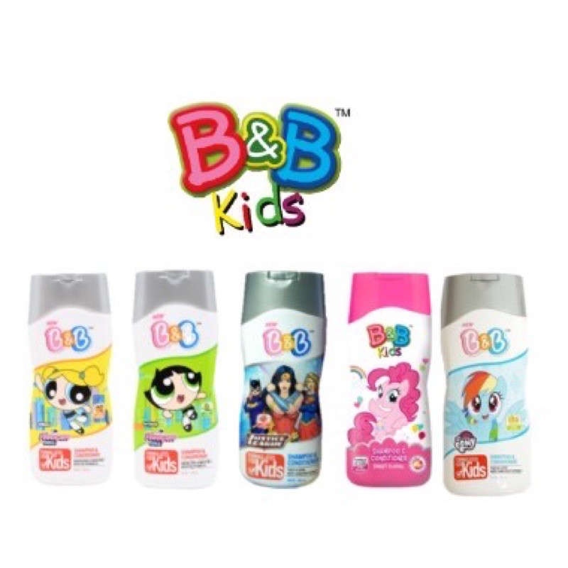 B&amp;B Kids Shampoo &amp; Conditioner 200ml