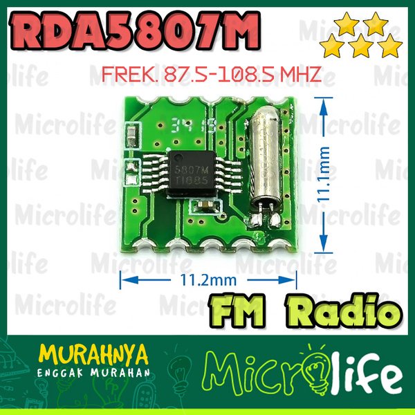 RDA5807M FM Radio Module RDA 5807M Arduino