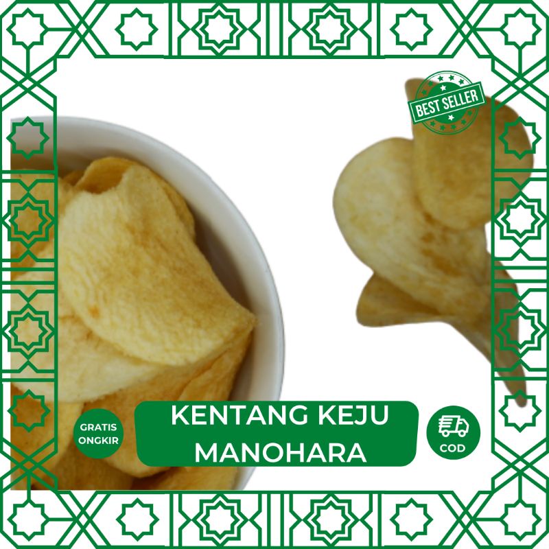 

keripik kentang keju manohara/ lays cemilan bandung oleh oleh bandung