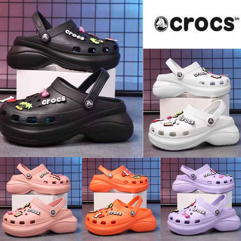 Jual Crocs Sandal Wanita/ Classic By Crocs/ Free Jibbits Pantai/Crocs ...