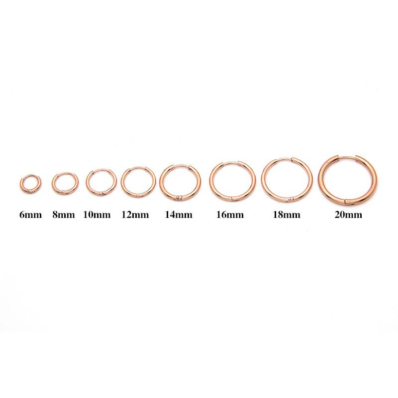 2 pcs Anting Hoop Anting Tusuk