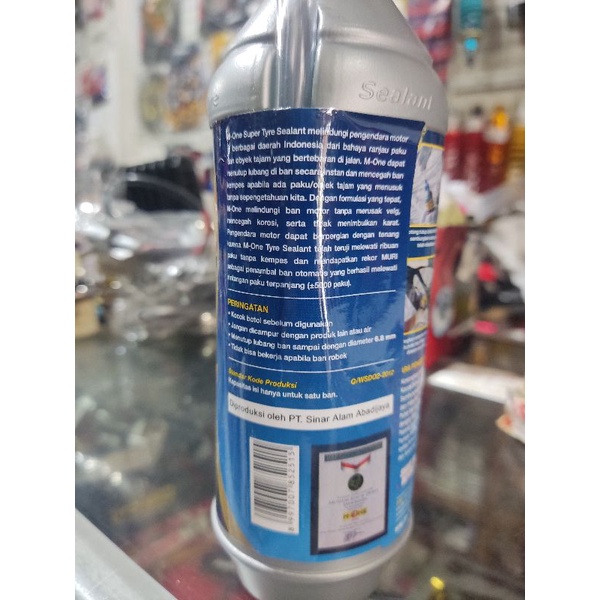 CAIRAN TUBLES M-ONE 350ML, PENAMBAL BAN TUBLES, MERK M ONE