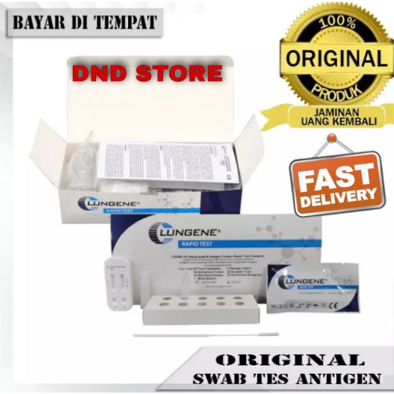 Alat Test Swab Antigen Hidung Termurah 100% Original 1 Box 25 pcs