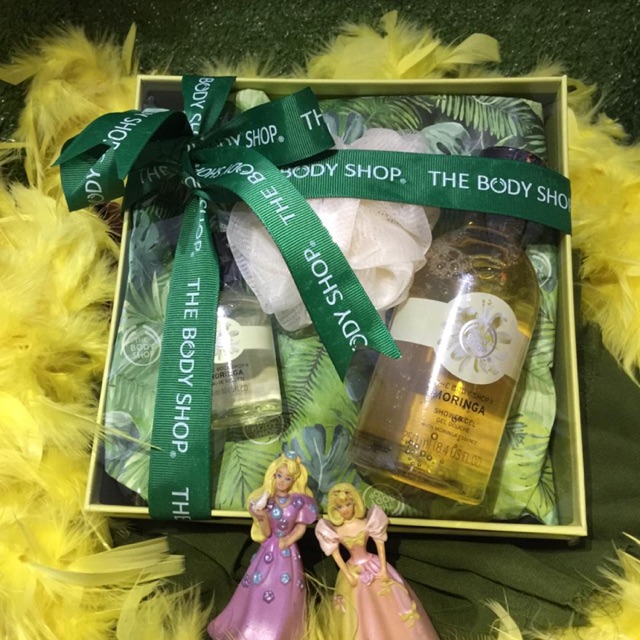 A3 Moringa gift set the body shop / the body shop moringa