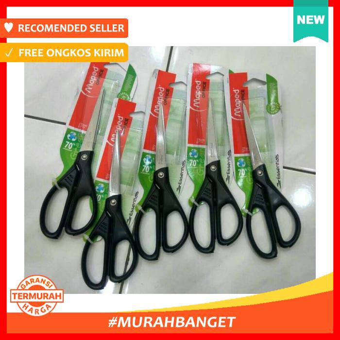 

Gunting - Besar 8" (21Cm) Essentials Maped Office - Alat Pemotong Kertas
