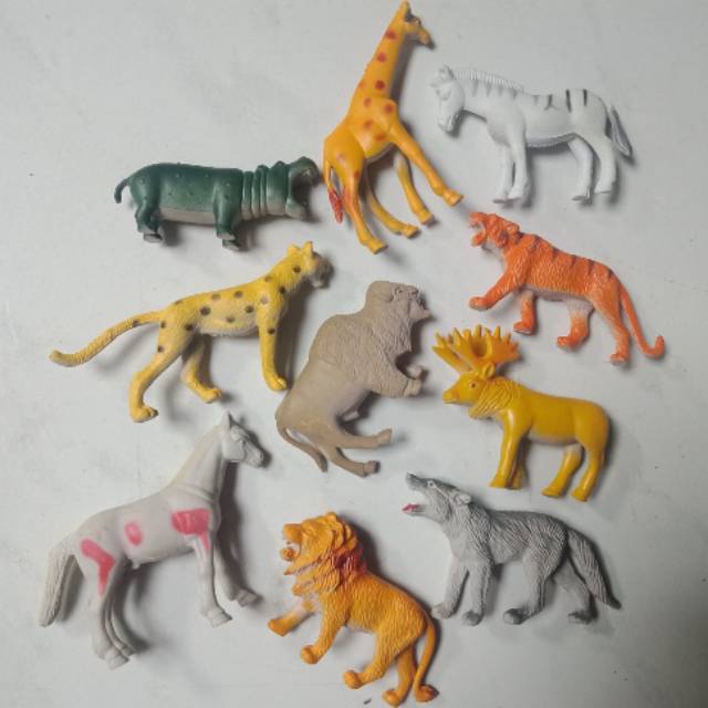Mainan Figure Binatang Miniatur Hewan Satwa Sedang