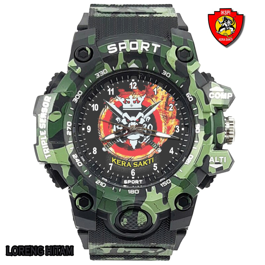 (Exclusive) PERGURUAN IKSPI / KERA SAKTI Loreng Army - Motif 4