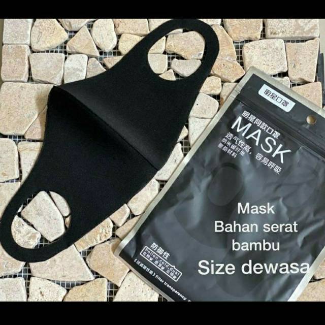 masker serat bambu gramasi 300 READY MANADO