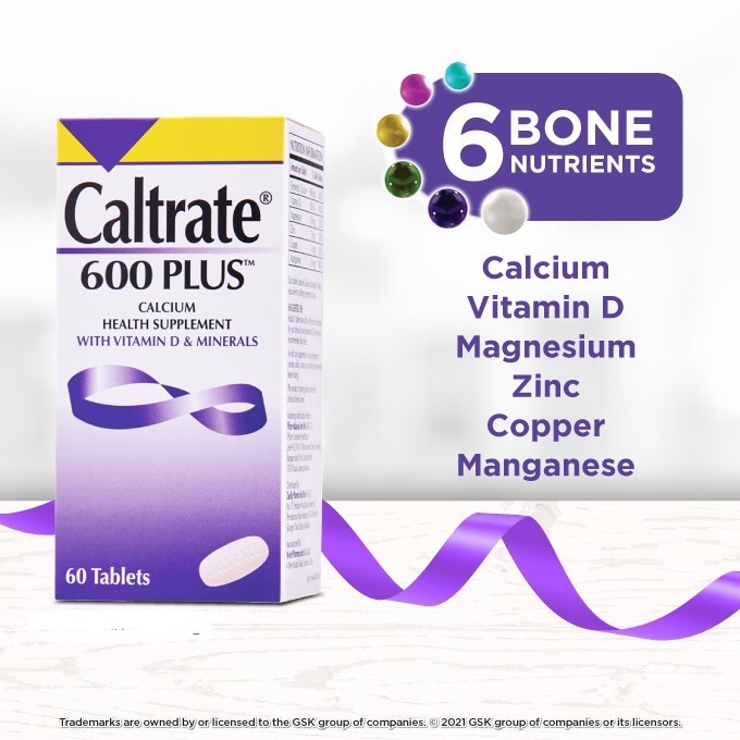 CALTRATE 600 D PLUS 60 TABLET