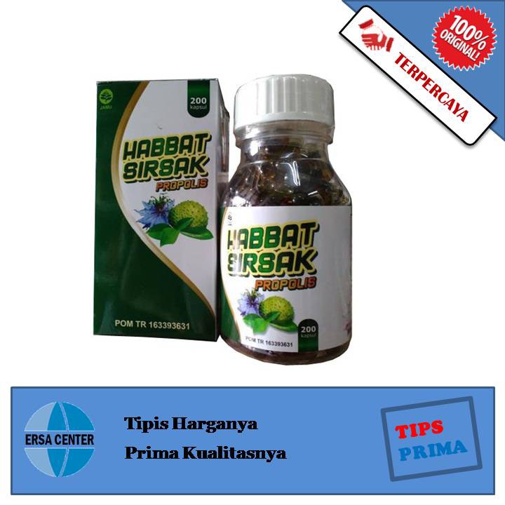 Habbat Sirsak Propolis@200 kapsul