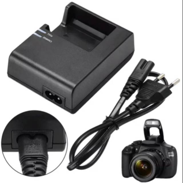 Schnellladegerät Für Canon Kamera Akkus - Kompatibel Mit EOS 3000D, 1500D & Mehr