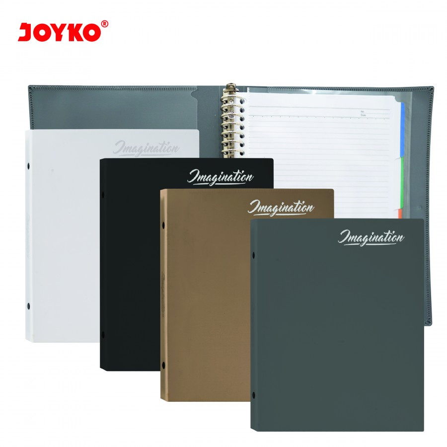 

Binder Note Joyko B5-MHIM-M140 / Imagination Uk 26 Holes Metal Ring Warna Netral SHABQ