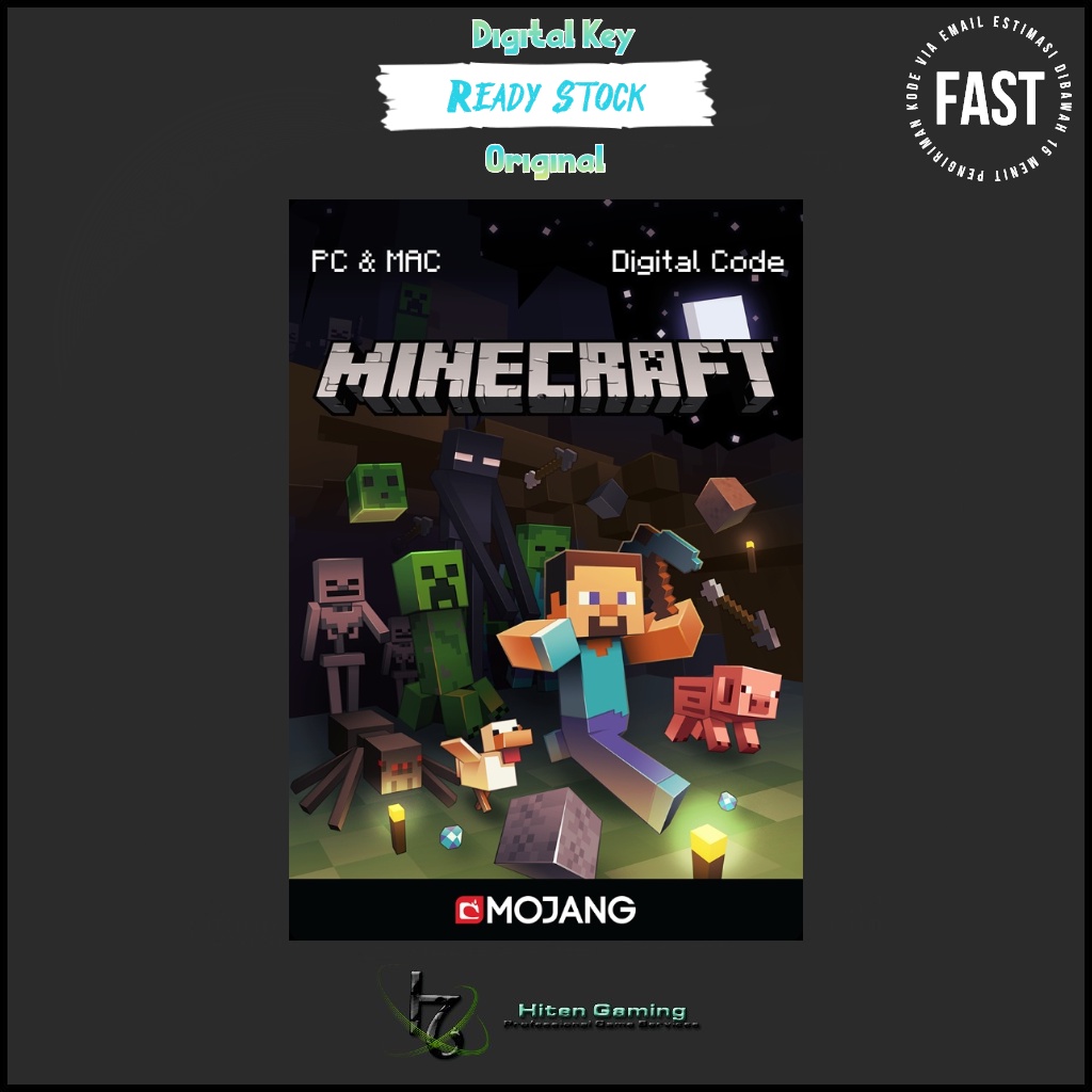 Jual Minecraft Premium Java Edition Mojang Original [PC & MAC ...
