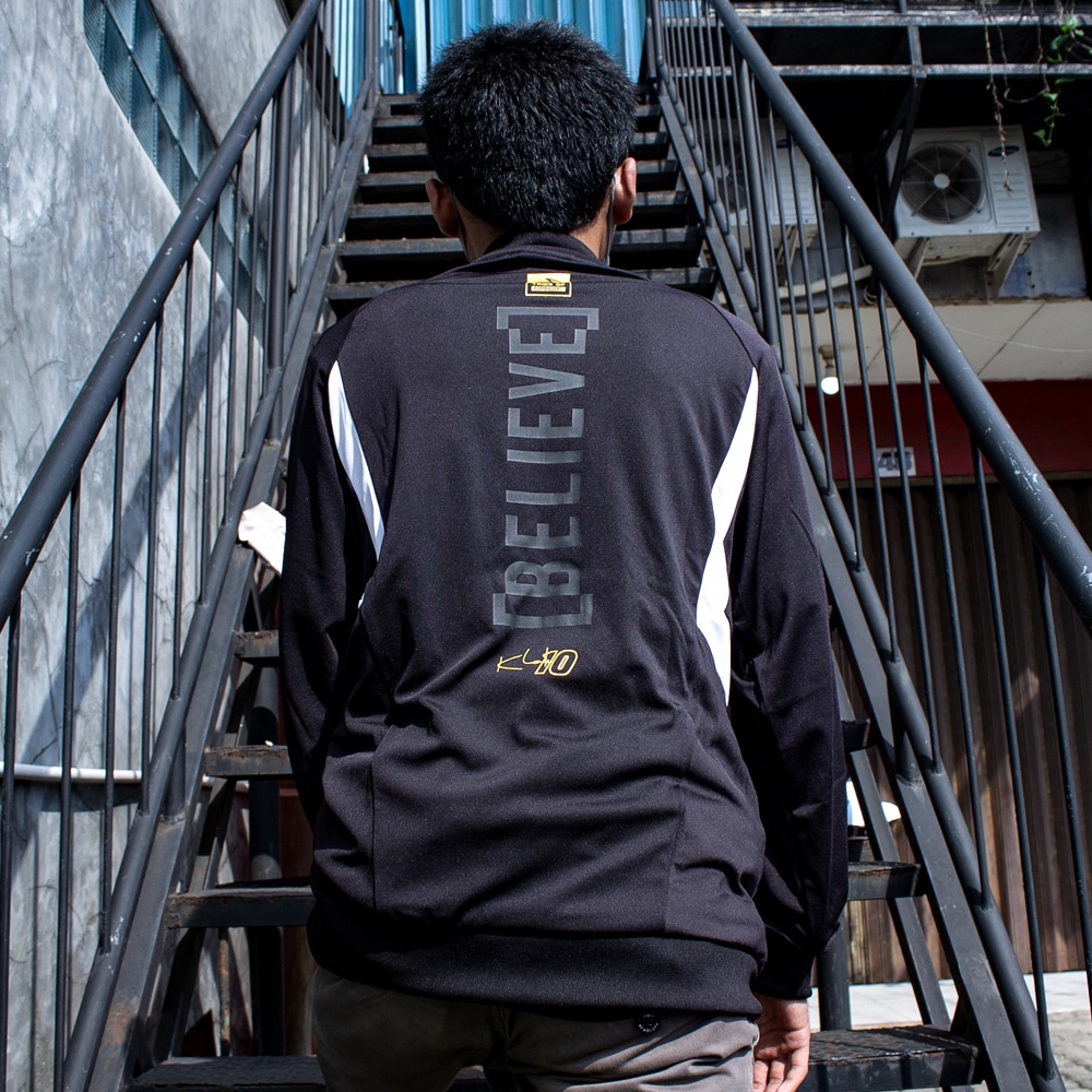 JAKET SPECS MK BELIEVE TRACK JAKET - BLACK