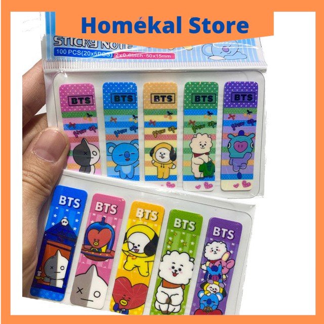 

[HS] STICKY NOTES ANIMAL / STICKY NOTE / MEMO PAD / POST IT NOTE KARAKTER CUTE MURAH 1 Set 100 pcs