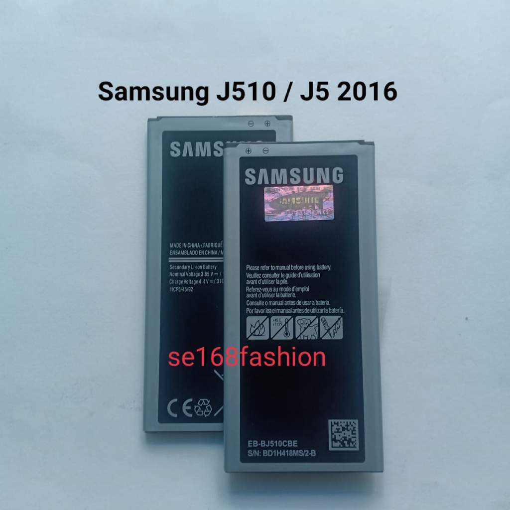 Baterai Samsung J510 J5 2016 EB-BJ510CBE Batre Batere BAttery