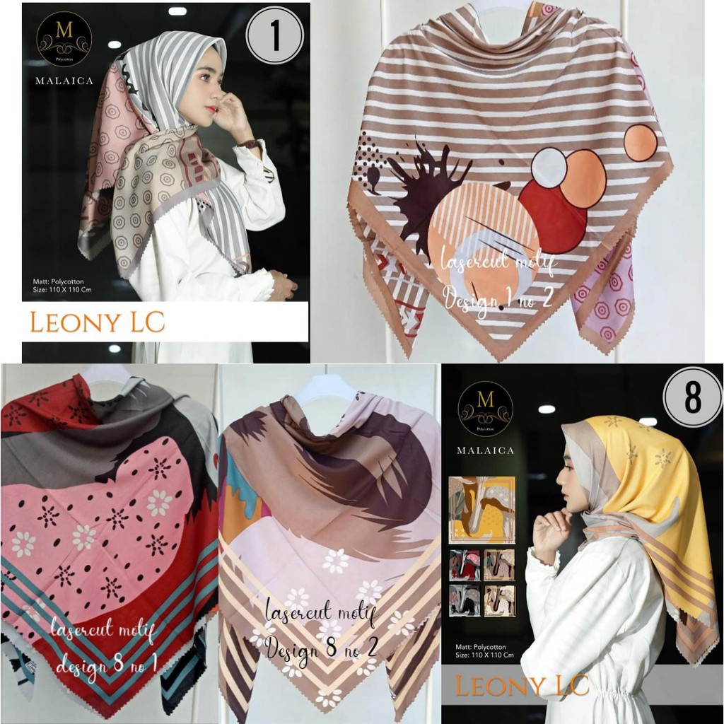 Kerudung/Jilbab/Hijab Malaica Leony LC