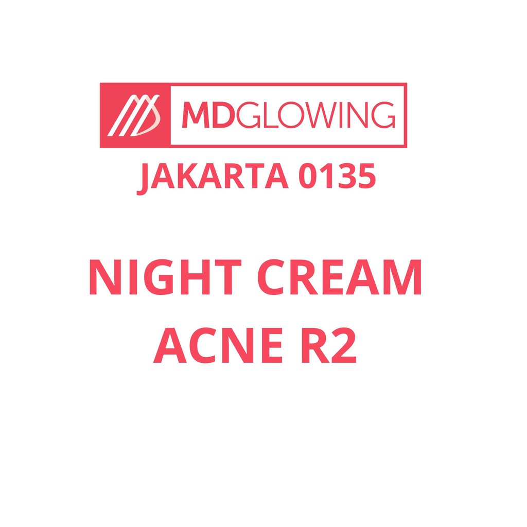 MD Glowing Night Cream Acne R2