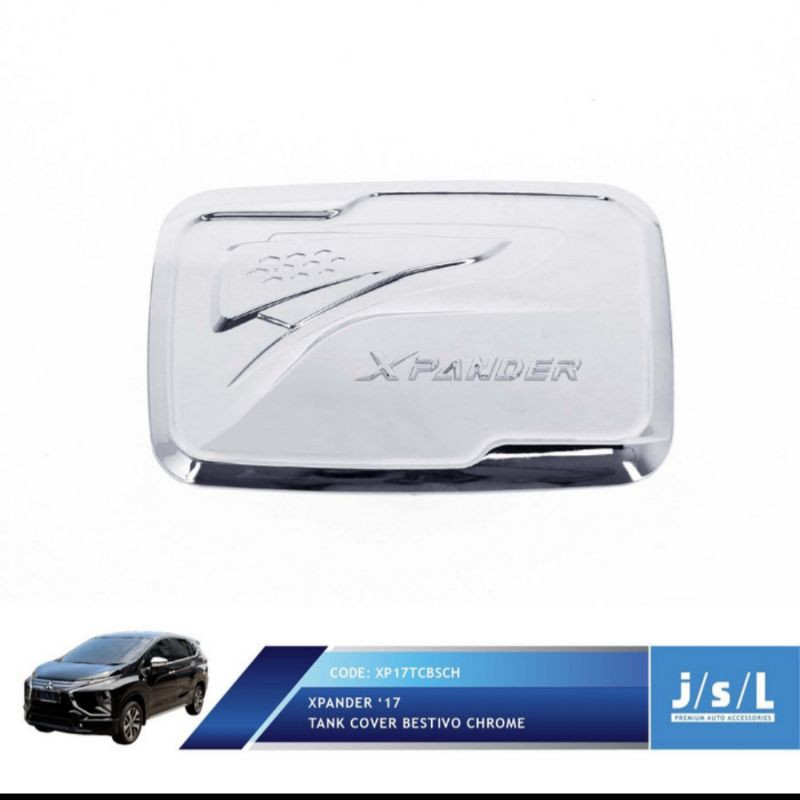 Tank cover mobil xpander bestivo Chrome &amp; Hitam jsl