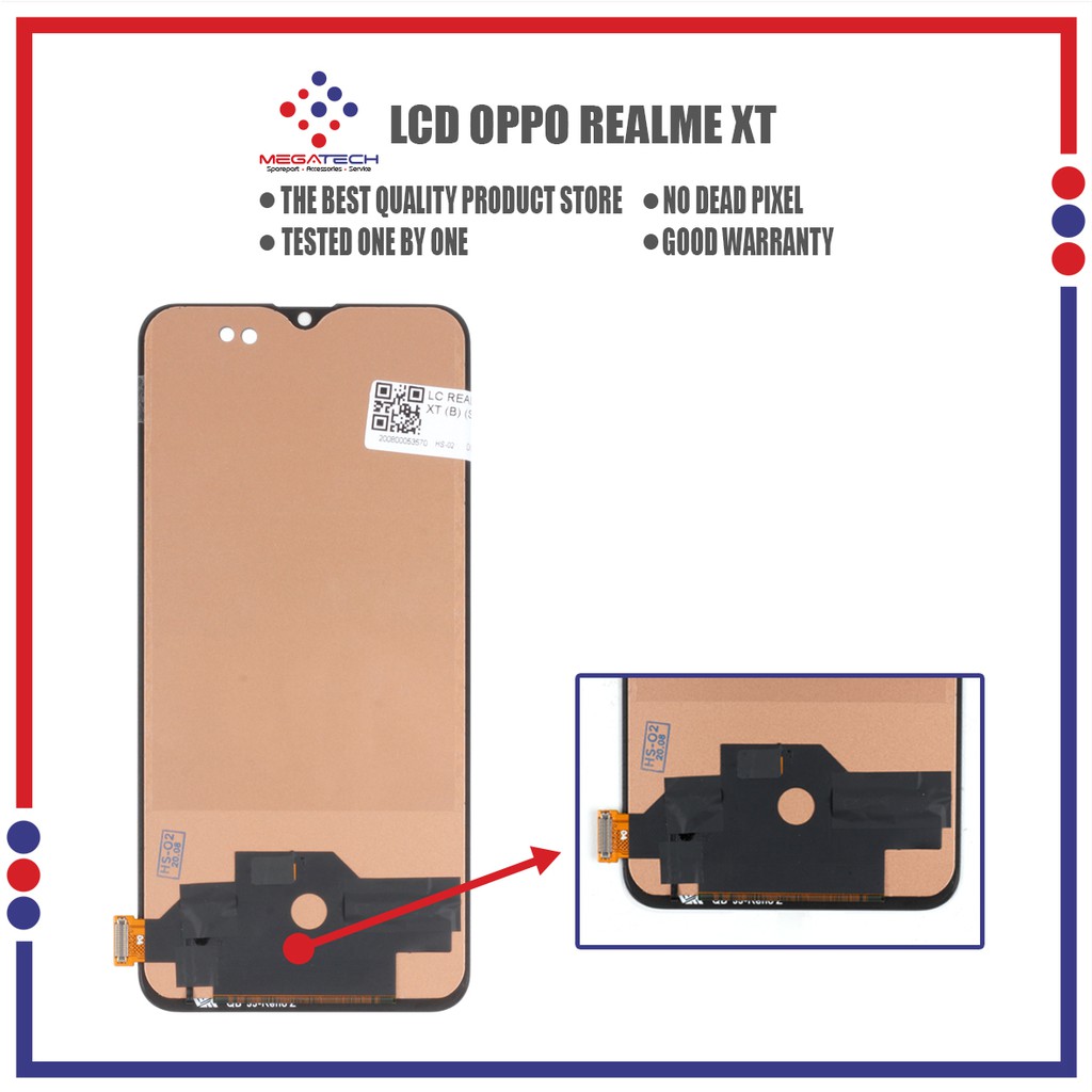 LCD Realme XT Fullset Touchscreen
