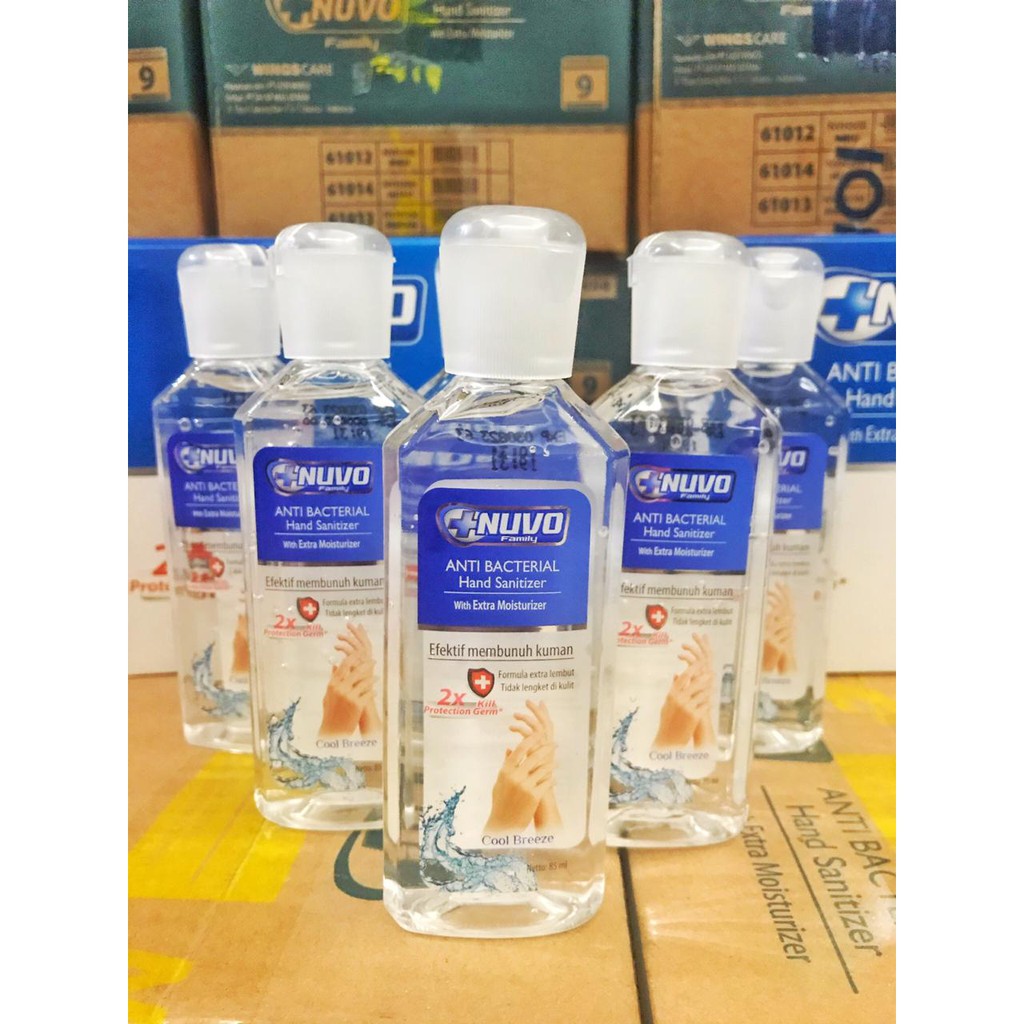 [GROSIR TERMURAH] Hand Sanitizer NUVO Hand Gel 85 ml ORI 85ml