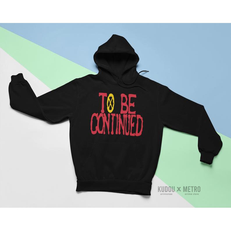 Hoodie Onepiece TO BE CONTINUED Logo Mugiwara