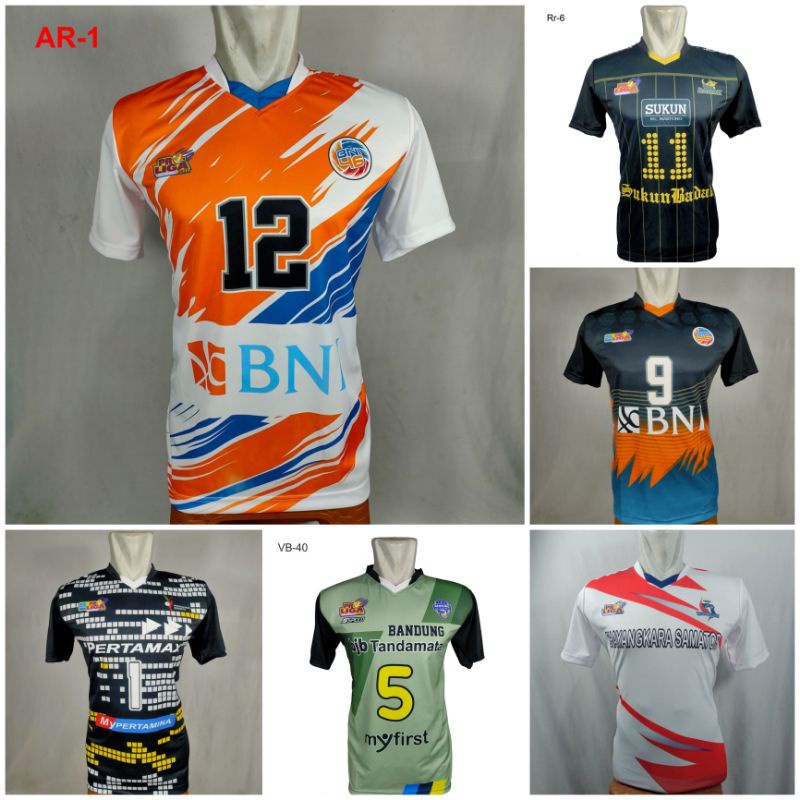 COD baju jersey voli volly proliga 2022 premium / baju jersey voli volly BNI terbaru 2022 / baju jer